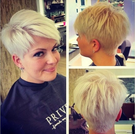 Spikey Short Pixie Haircut