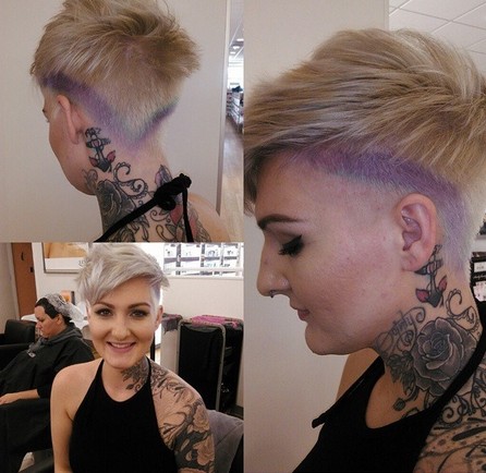 Stylish Short Pixie Haircut for Women