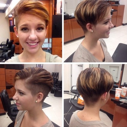 Trendy Hair Color for Short Hair