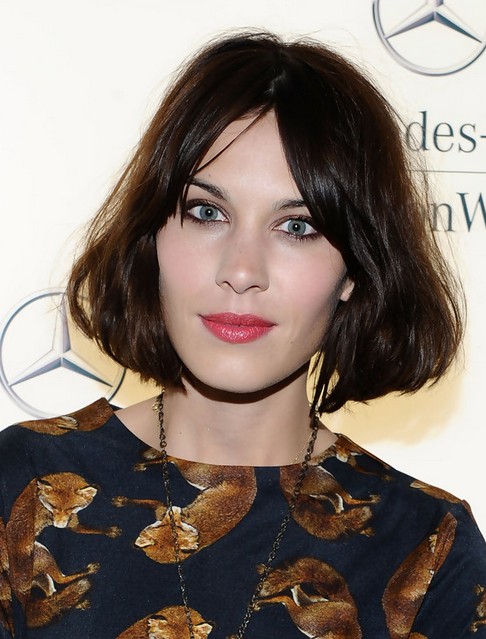 Alexa Chung Short Bob Haircut