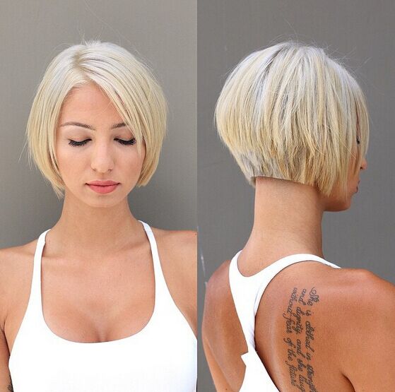 Blunt Bob Haircut for Summer