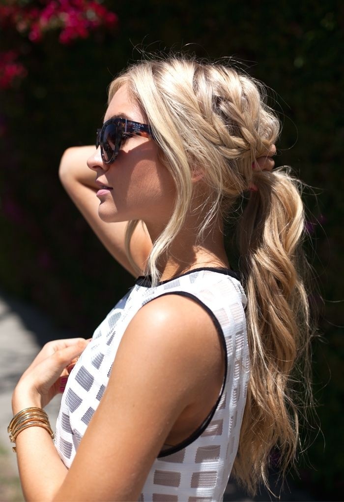 Casual Braid Ponytail