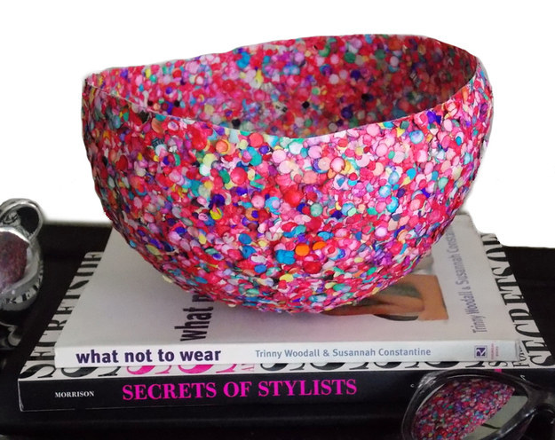 DIY Confetti Bowl