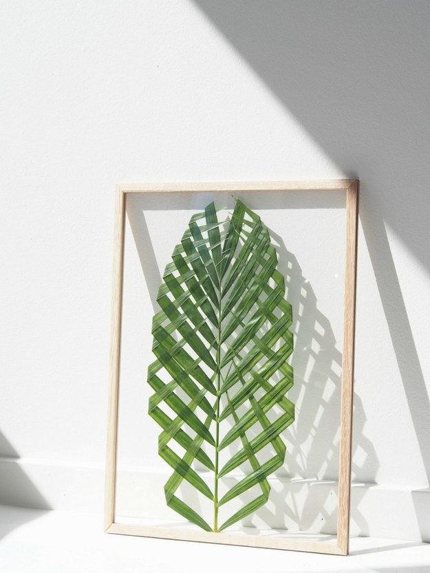 DIY Leaf Art