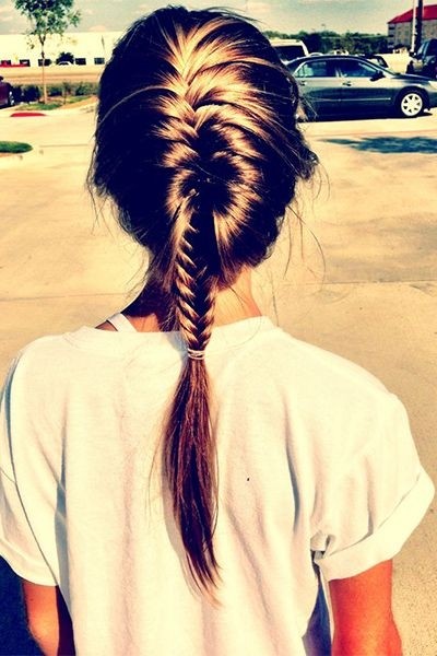 French Braid Ponytail for Summer Hairstyles