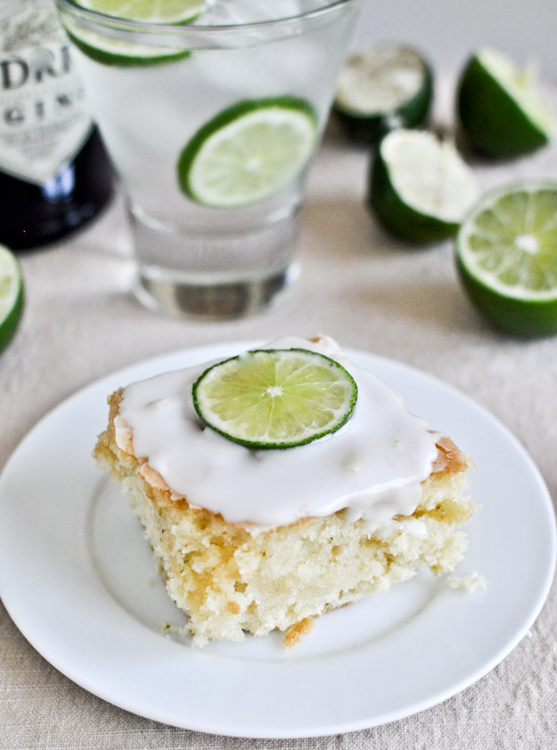 Gin and Tonic Cake