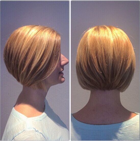 Layered Bob Hairstyle for Short Hair