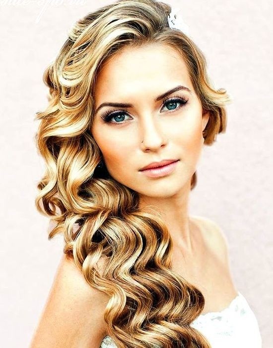 Long Wave Hair for Wedding Hairstyles
