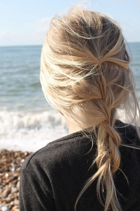 Loose Braid Hairstyle for Summer