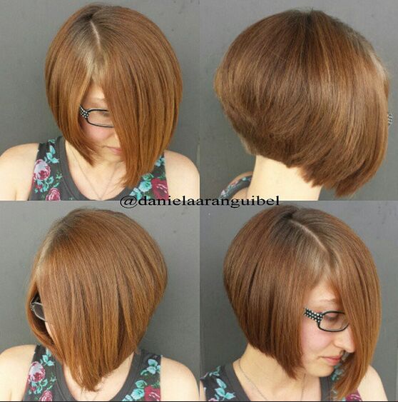 Short Bob Haircut for Brown Hair