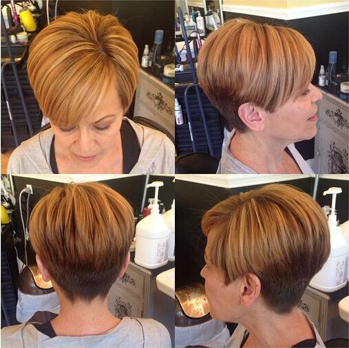 Short Haircut for Women Over 40