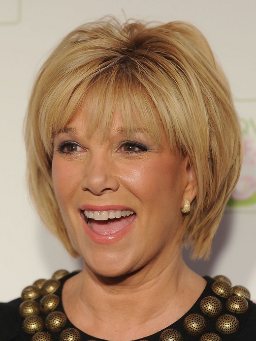 Short Layered Hairstyle for Women Over 40