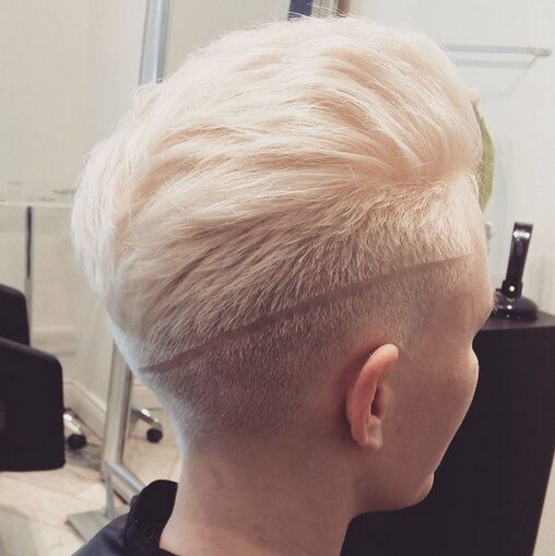 Short Pixie Haircut for Blond Hair