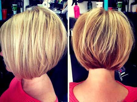 Stacked Bob Haircut for Thick Hair