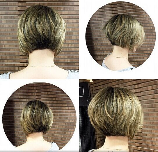 Stacked Bob Haircut