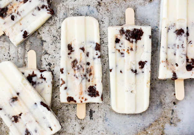 Vanilla Cream Popsicles