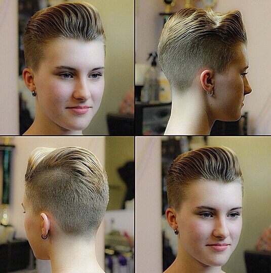 Very Short Haircut for Women