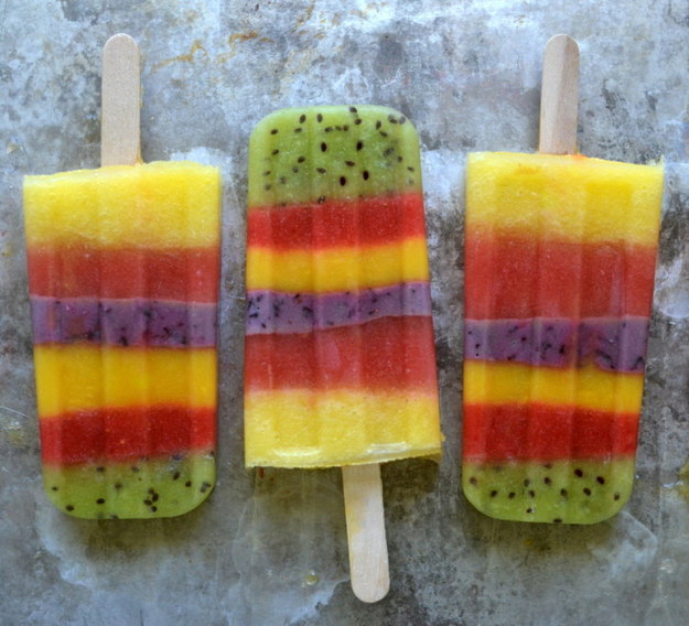 Whole Fruit Popsicles