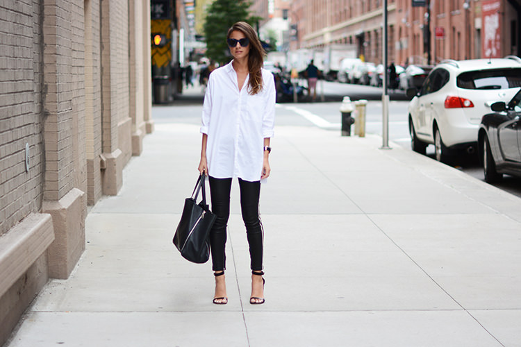 Casual Chic Black & White Outfit for Summer