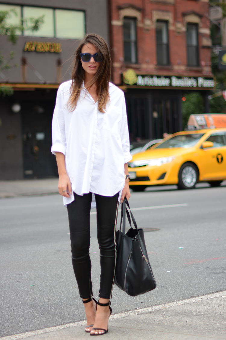 Casual Chic Black & White Outfit for Summer