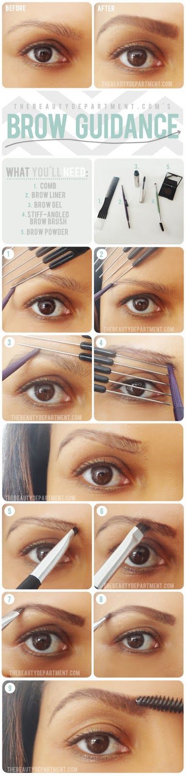 10 Brow Guidances for Summer