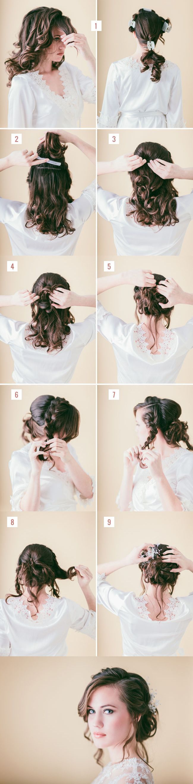 Loose Braided Updo