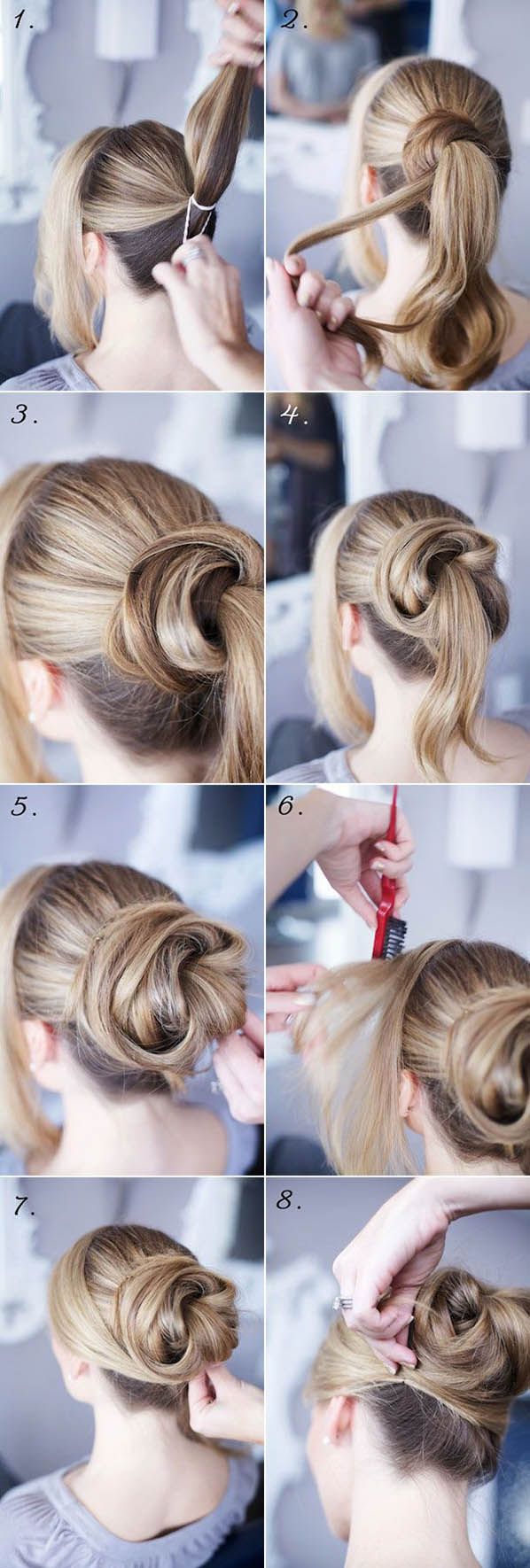 Easy Back Bun