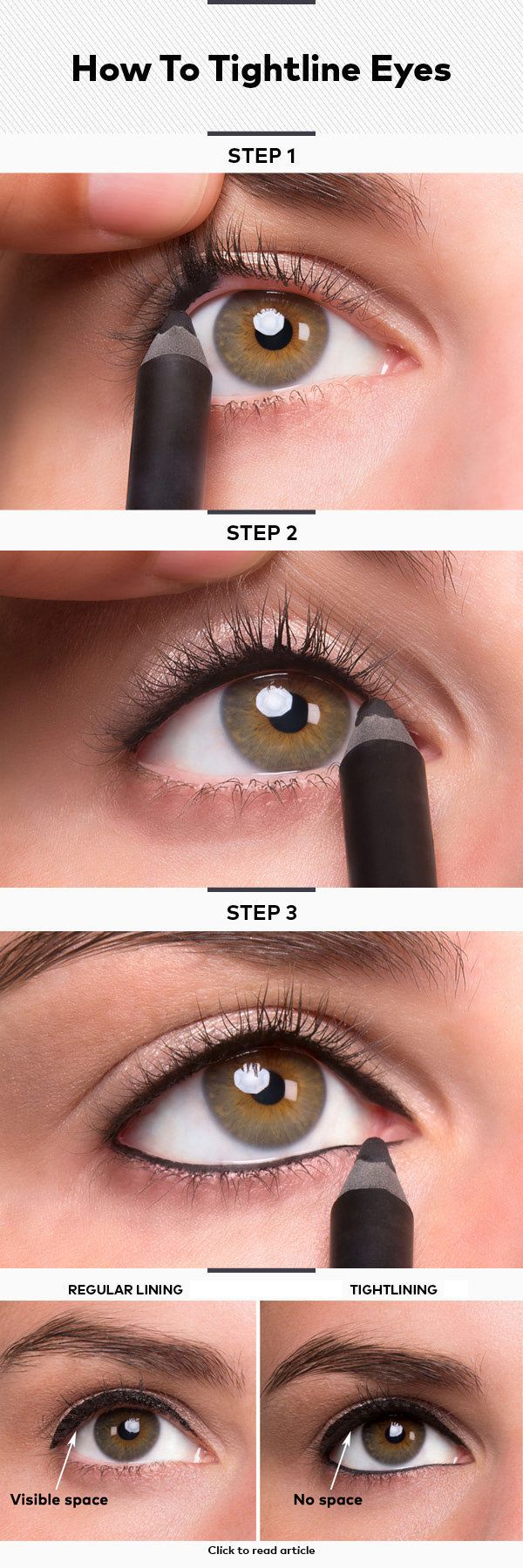 10 Ways to Make Tightline Eyes