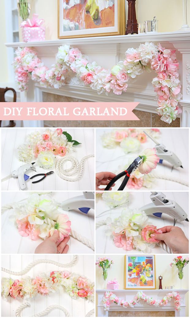 15 DIY Floral Garland Projects for Your Home
