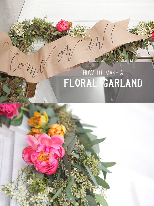 15 DIY Floral Garland Projects for Your Home