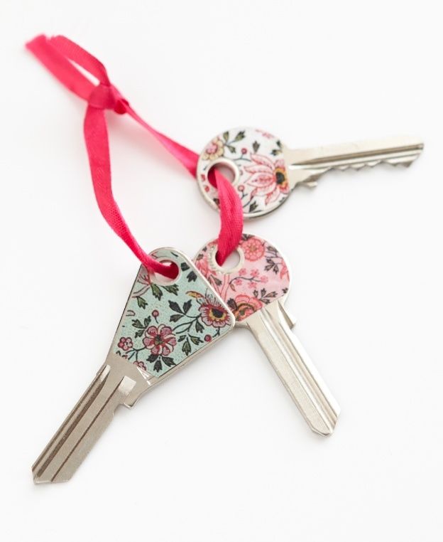 Identify Keys with Washi Tape