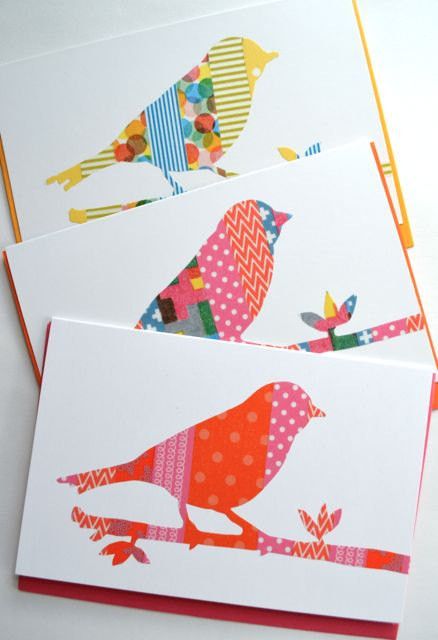 Cards with Washi Tapes