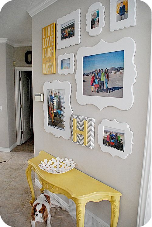 Family Photo Display