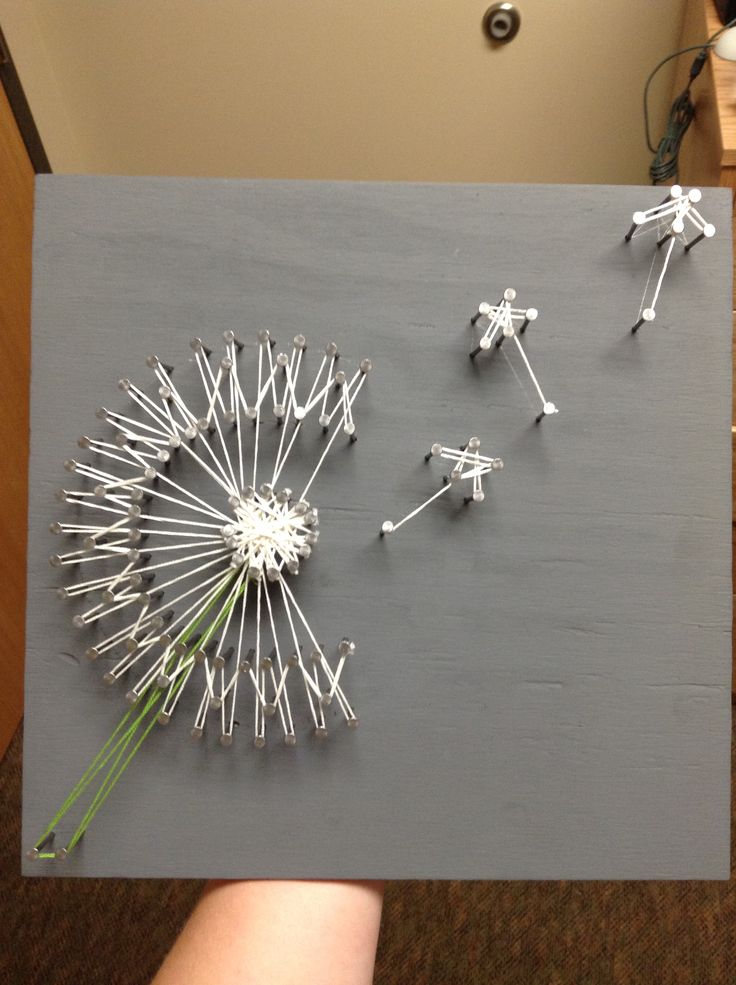 Dandelion String Art