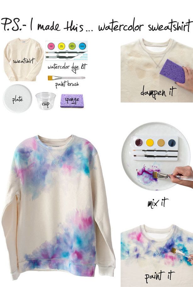 Watercolor Sweatshirt