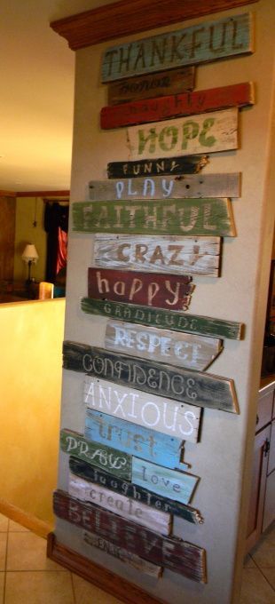 Inspirational Wood Wall Art