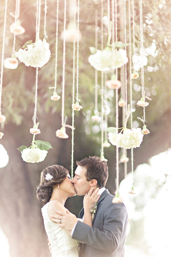 Wedding Ceremony Floral Backdrop