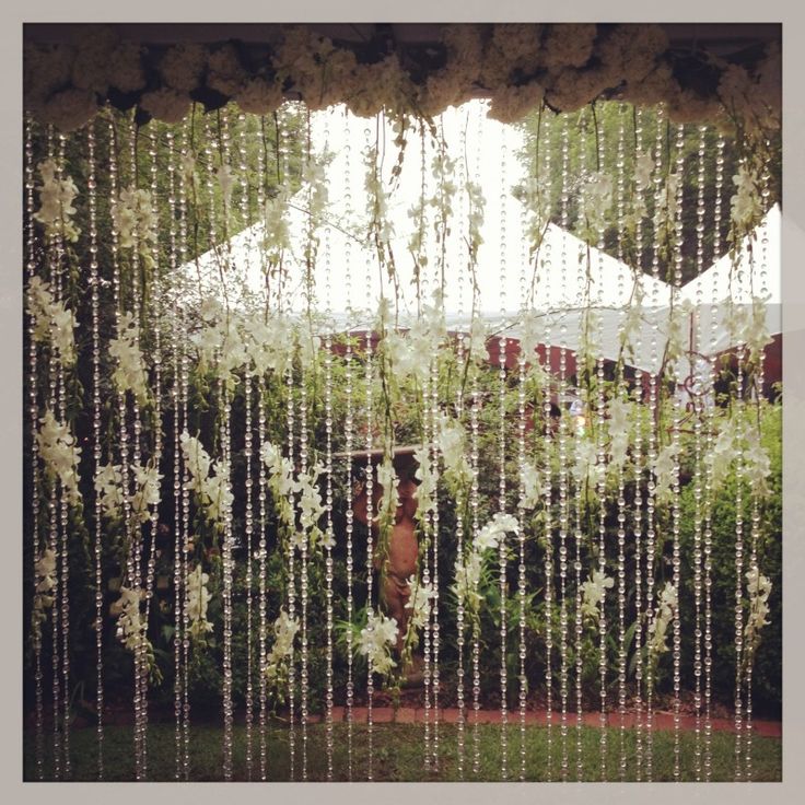 Outdoor Wedding Backdrop