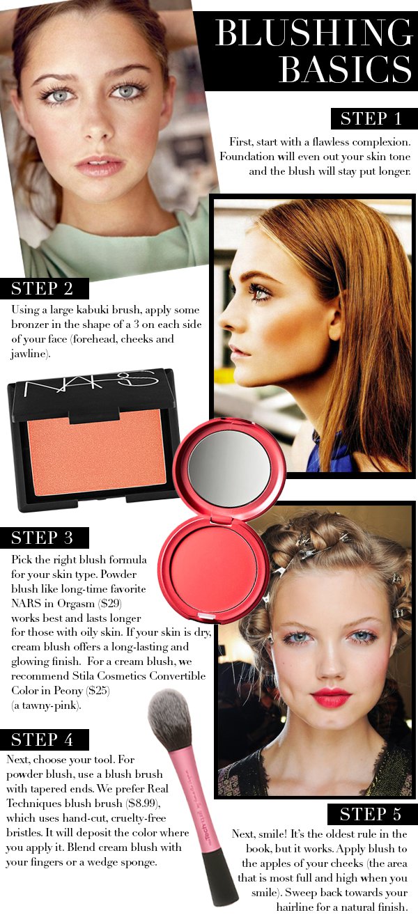 Apply Blush Like a Pro