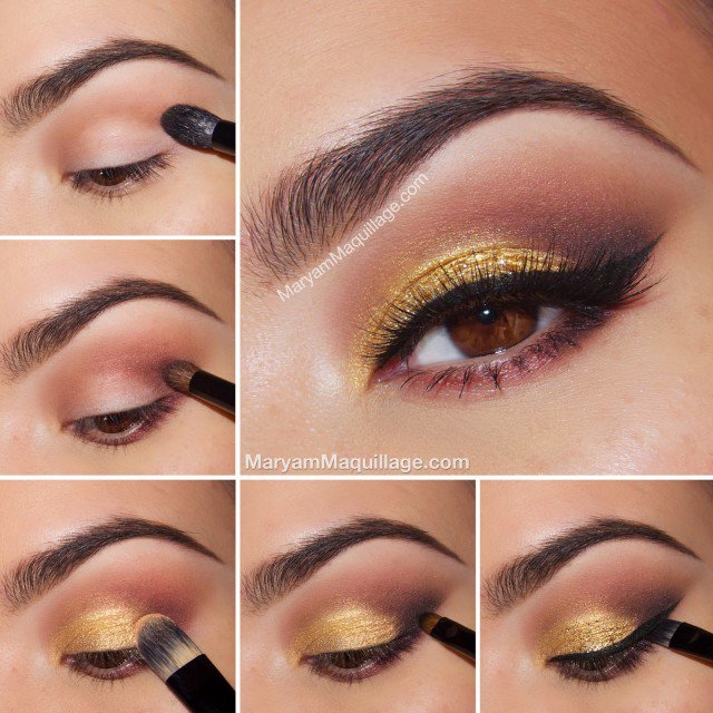 Golden Eye Makeup Tutorial