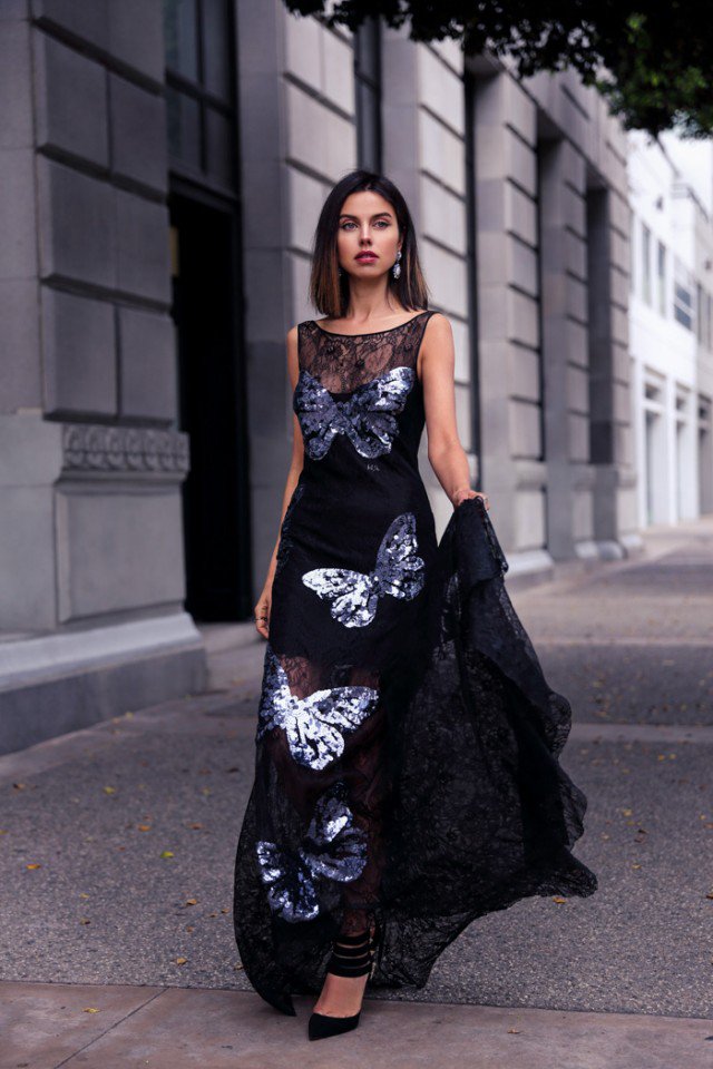 Gorgeous Black Evening Dress