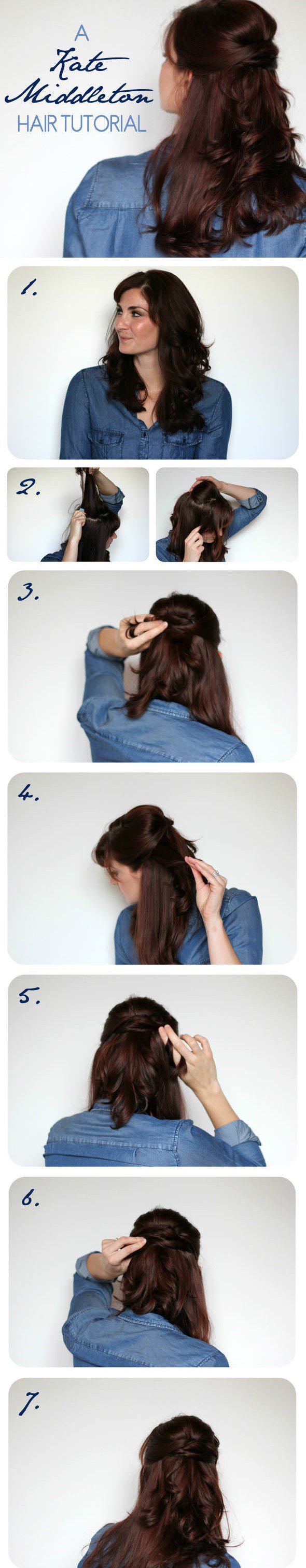 Kate Middleton Hair Tutorial