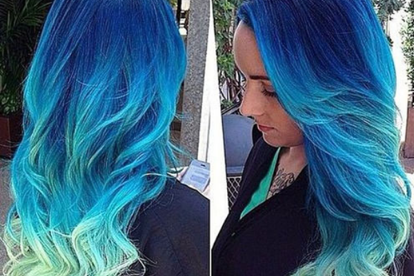 8. Short Blue Ombre Hair Styles for a Unique Look - wide 5