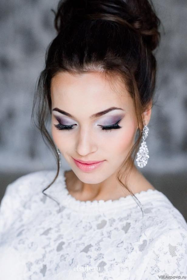 Smokey Eyes for Bridal Makeup Ideas