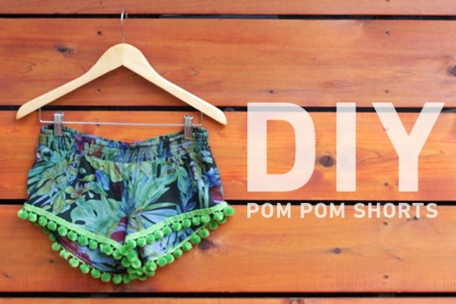 Tropical Print Shorts