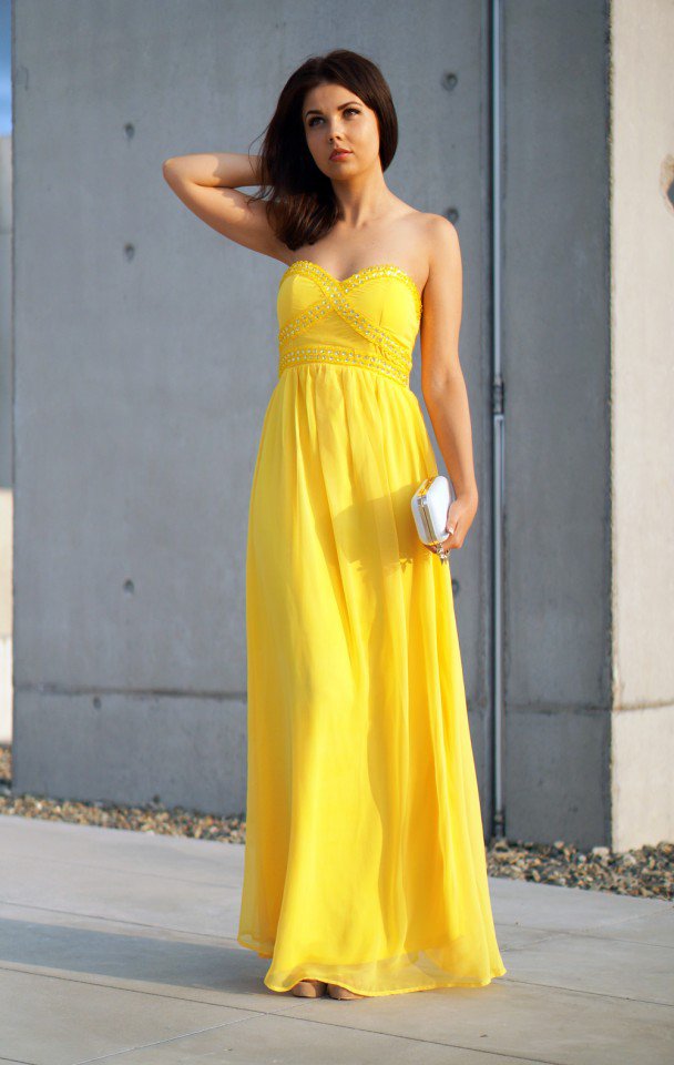 Yellow Maxi Dress