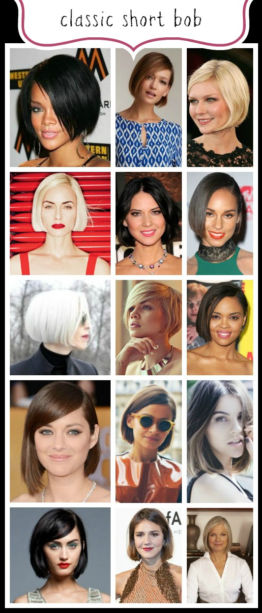 7 Different Kinds of Bob Hairstyles - Pretty Designs