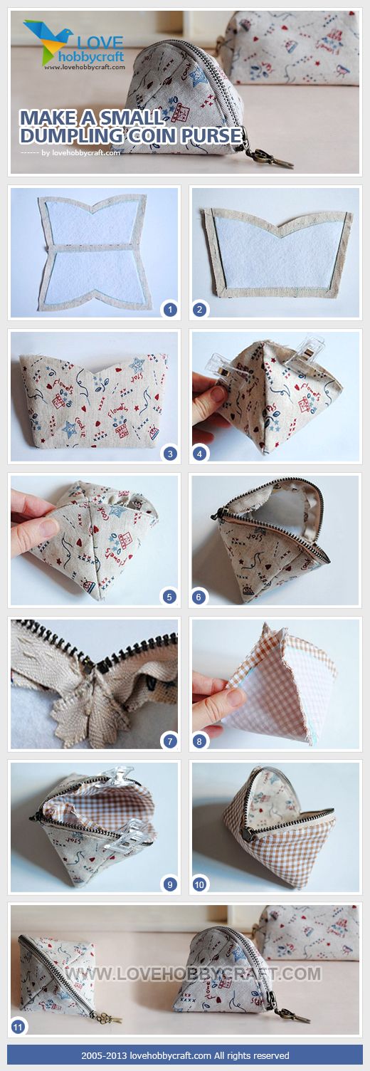 Small Triangle Coin Purse