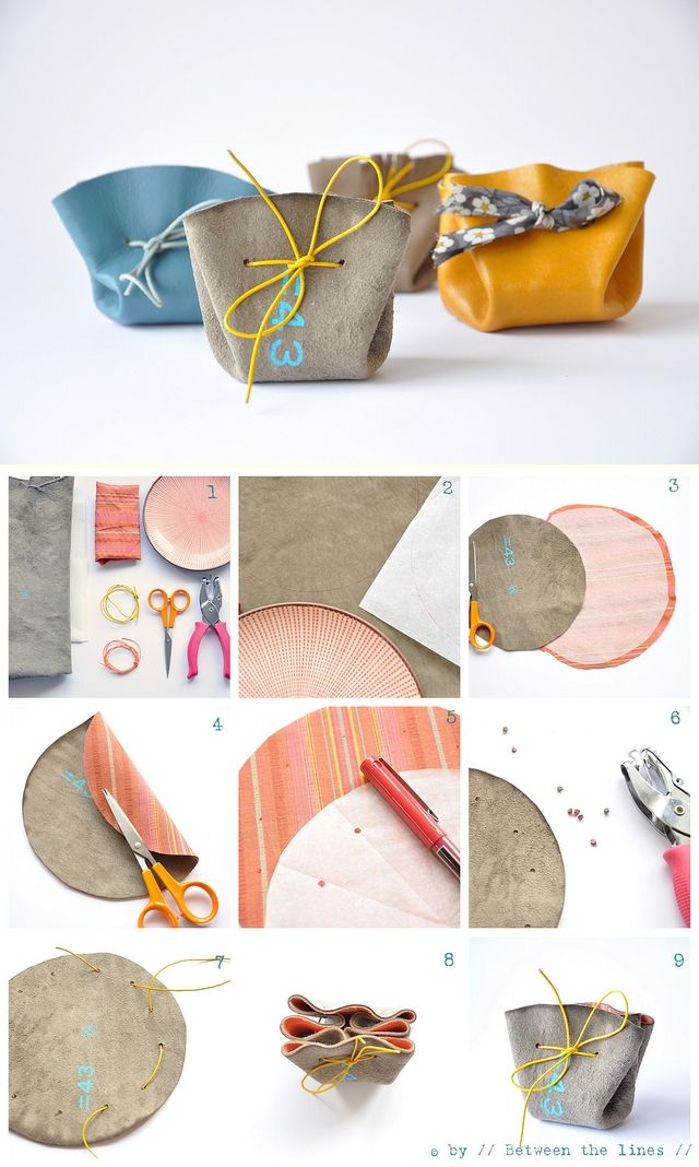 Simple Drawstring Coin Purse