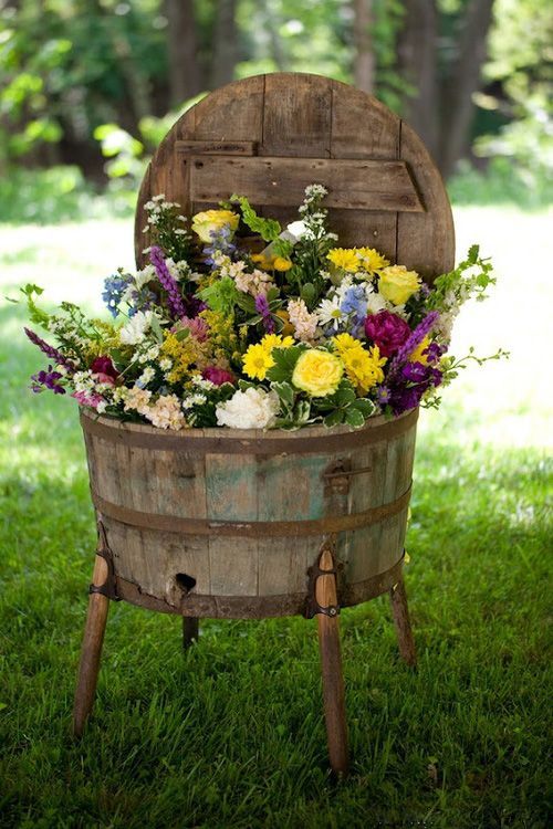 Rustic Garden Idea